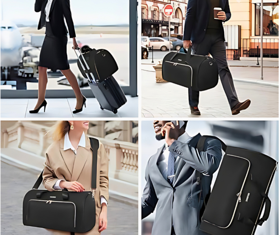 DuffleMate™- Revolutionary 4-in-1 Garment & Duffel Hybrid