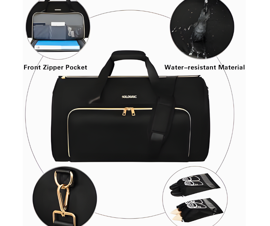 DuffleMate™- Revolutionary 4-in-1 Garment & Duffel Hybrid