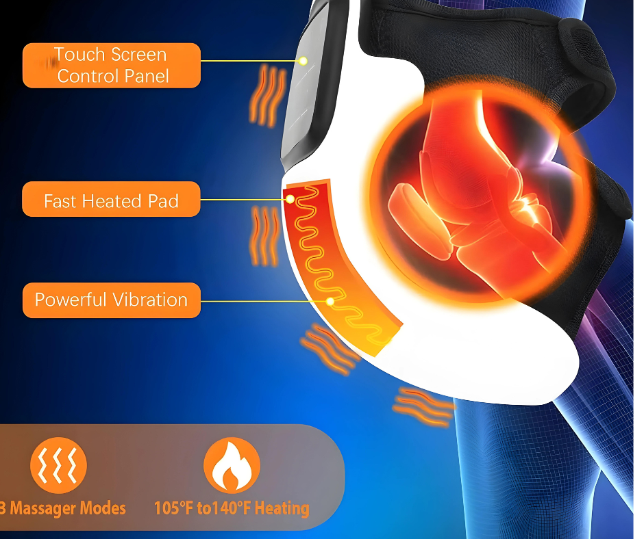 Kneekare™ - Infrared Knee Massager for Healing & Pain Relief